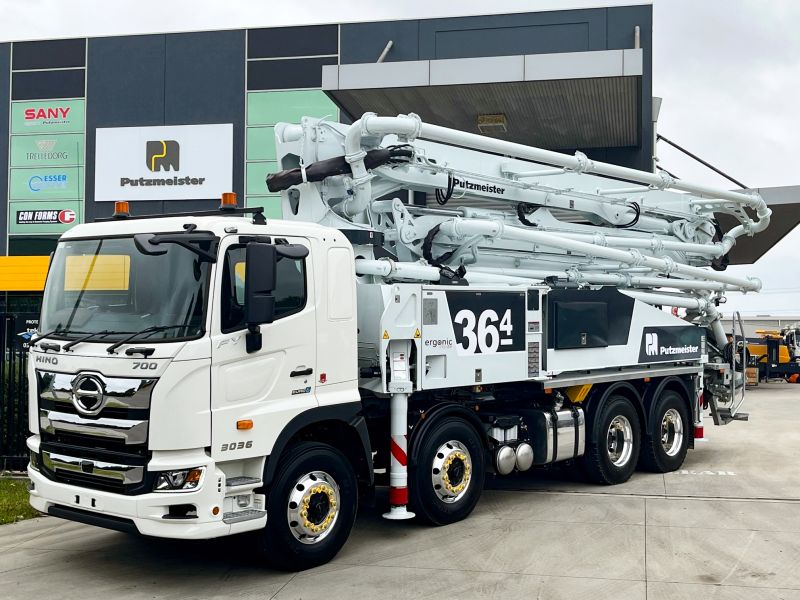 hino concrete pump