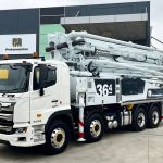 hino concrete pump
